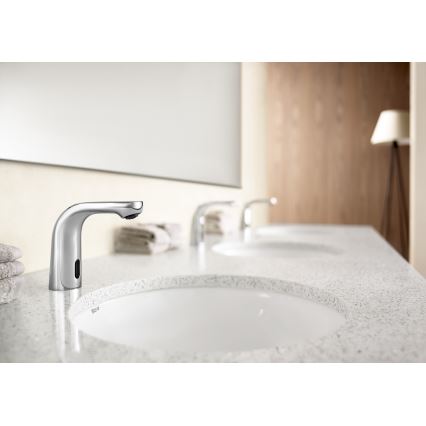 Roca A5A5509C00 - Bezkontaktna baterija za umivaonik L20, 230V, sjajni hrom