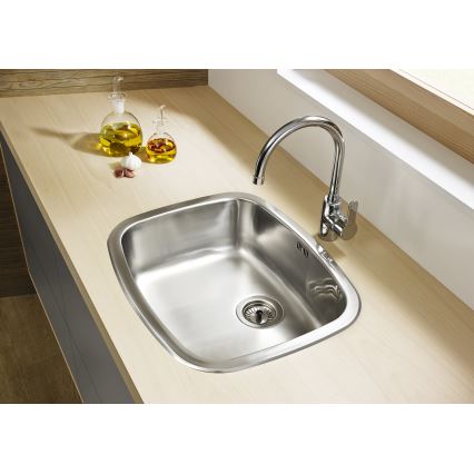 Roca A5A8409C00 - Slavina za sudoperu L20, 32,5 cm, sjajni hrom