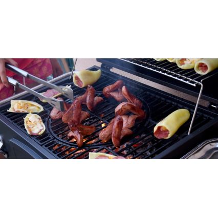 Roštilj na drveni ugalj, crne boje