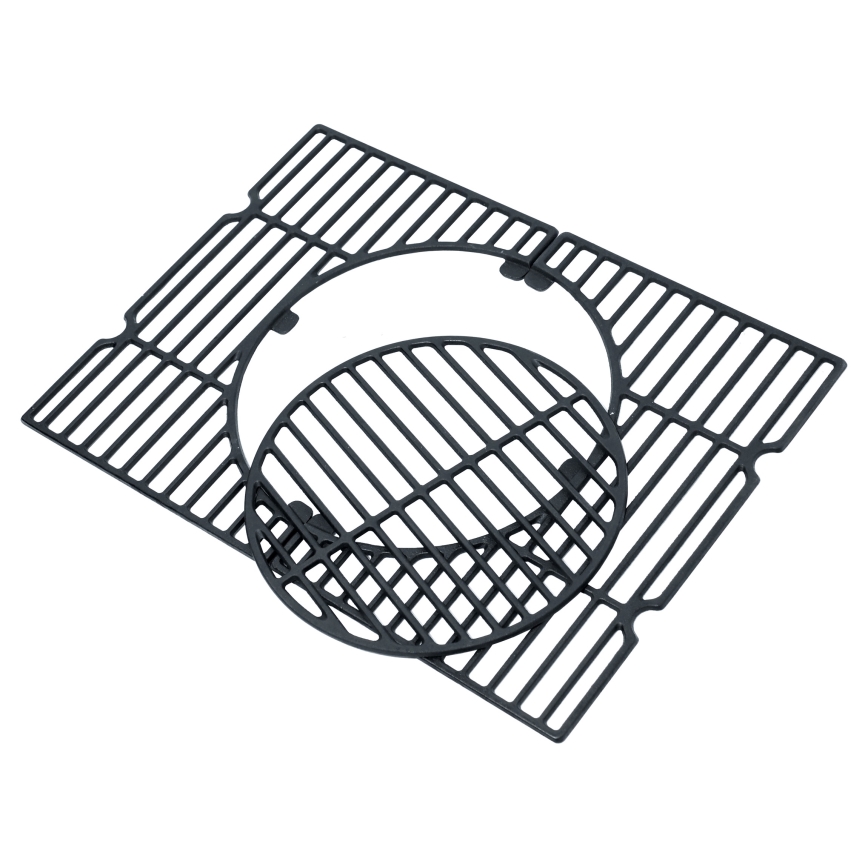 Roštilj na drveni ugalj, crne boje