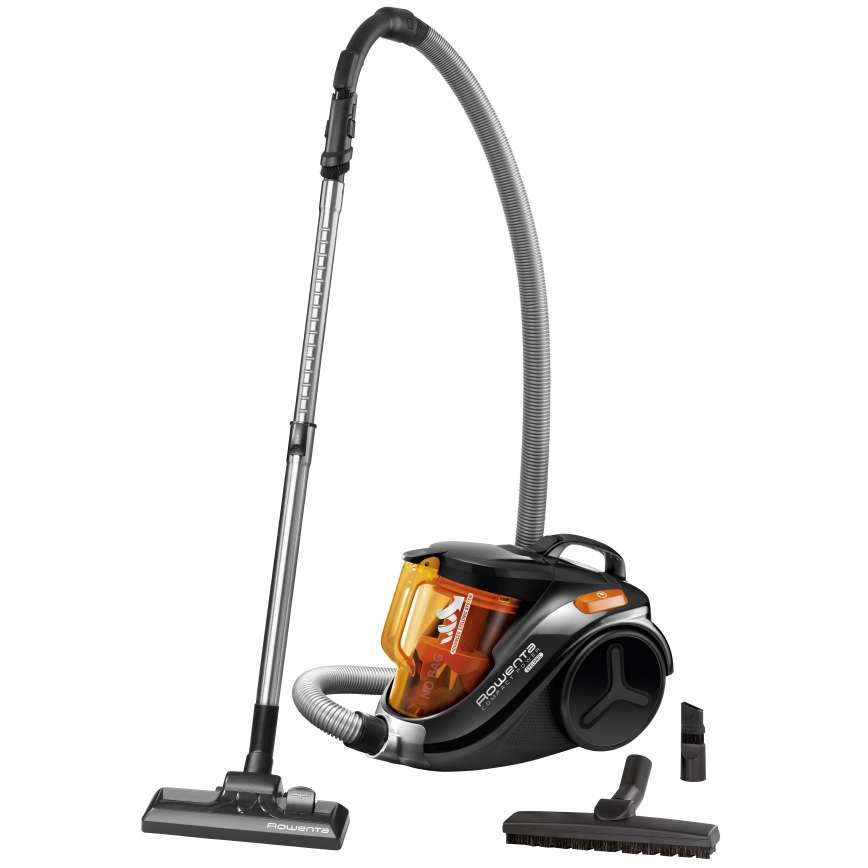 Rowenta - Bezvrećni usisivač COMPACT POWER 1,5 l 750 W/230 V crna/narandžasta