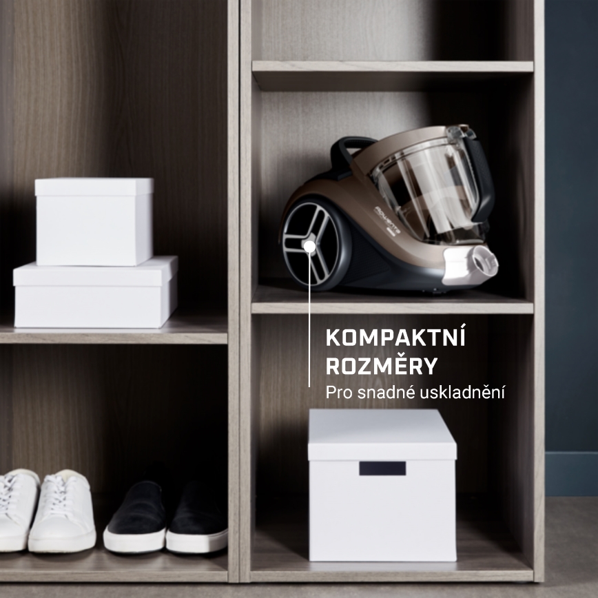 Rowenta - Bezvrećni usisivač COMPACT POWER XXL 2,5l 900W/230V braon