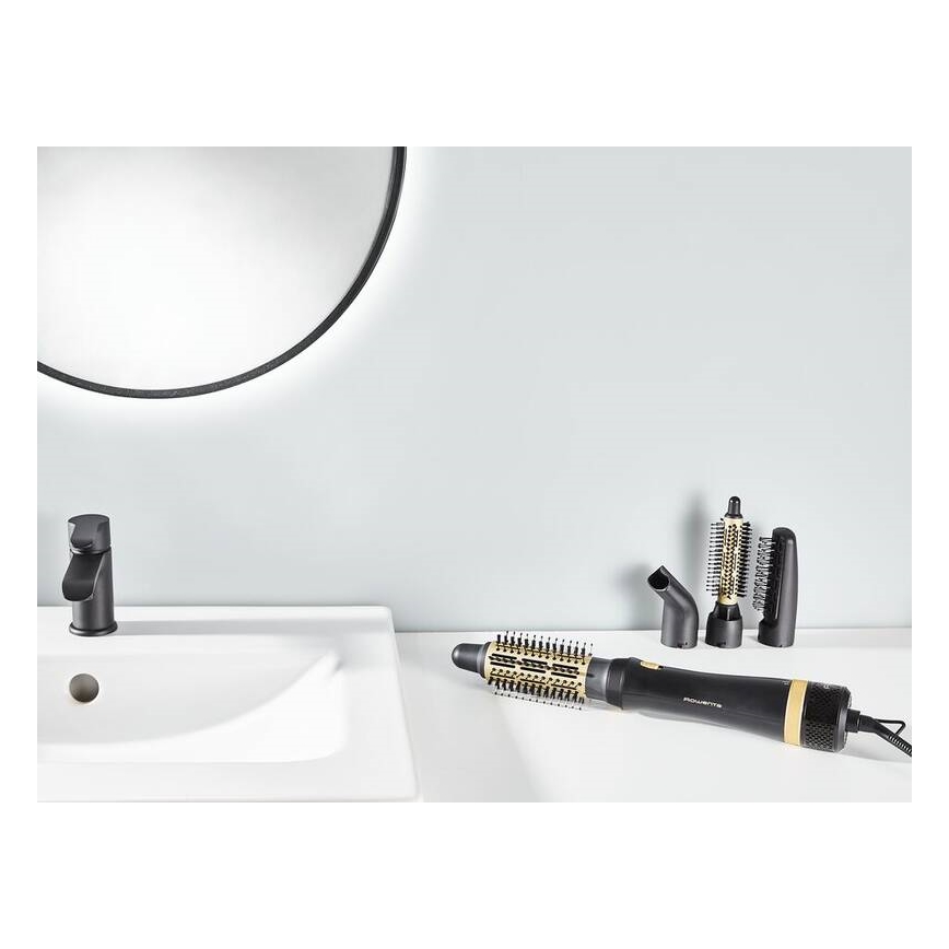 Rowenta - Fen-četka EXPRESS STYLE 800W/230V crna/zlatna