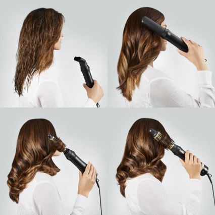 Rowenta - Fen-četka EXPRESS STYLE 800W/230V crna/zlatna