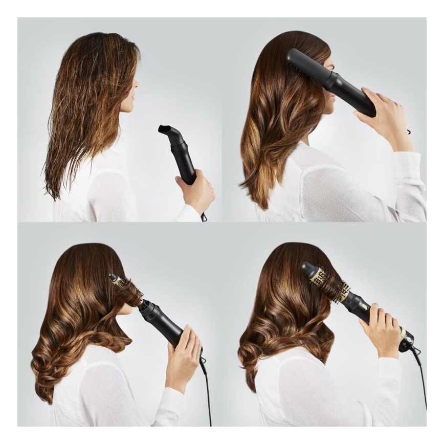 Rowenta - Fen-četka EXPRESS STYLE 800W/230V crna/zlatna