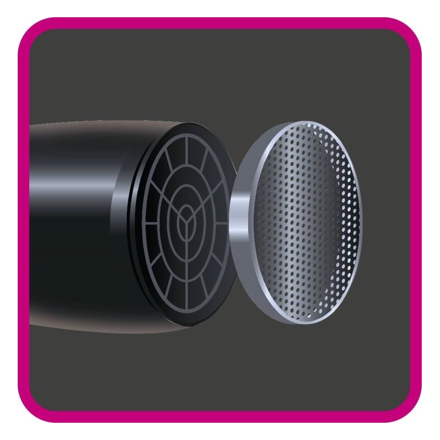 Rowenta - Fen KARL LAGERFELD STUDIO DRY 2100W/230V crna