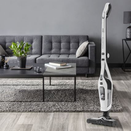 Rowenta - Štapni usisivač DUAL FORCE 2 u 1, 100 W / 18 V, 2500 mAh, bela