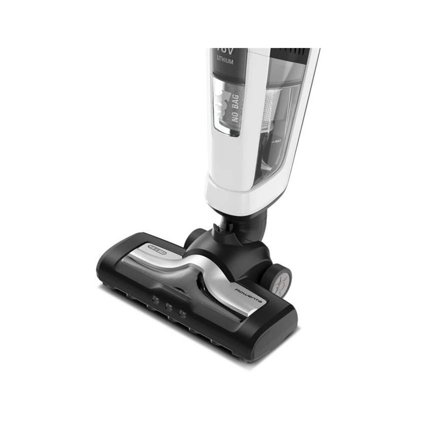 Rowenta - Štapni usisivač DUAL FORCE 2 u 1, 100 W / 18 V, 2500 mAh, bela