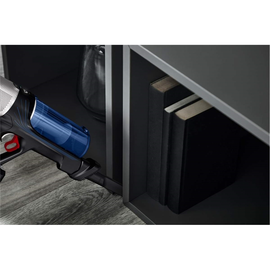 Rowenta - Štapni usisivač sa mopom X-FORCE FLEX ANIMAL AQUA AUTO 4 u 1 250W/25,2V 2500 mAh crna/plava