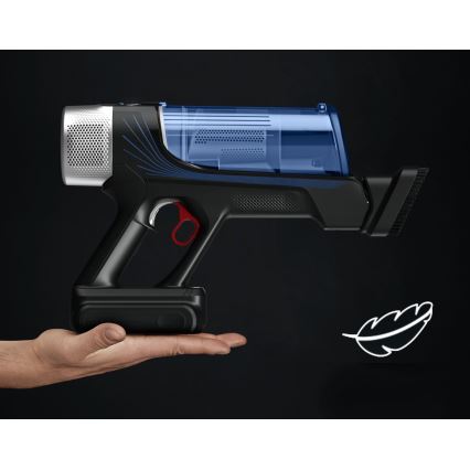 Rowenta - Štapni usisivač sa mopom X-FORCE FLEX ANIMAL AQUA AUTO 4 u 1 250W/25,2V 2500 mAh crna/plava