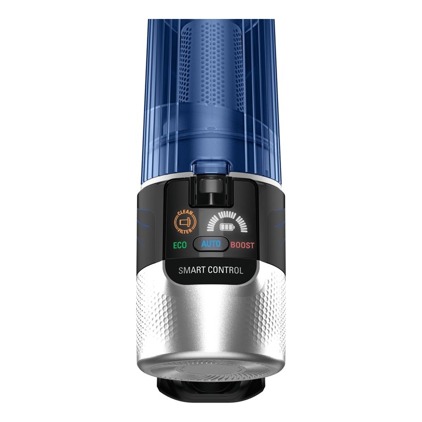 Rowenta - Štapni usisivač sa mopom X-FORCE FLEX ANIMAL AQUA AUTO 4 u 1 250W/25,2V 2500 mAh crna/plava