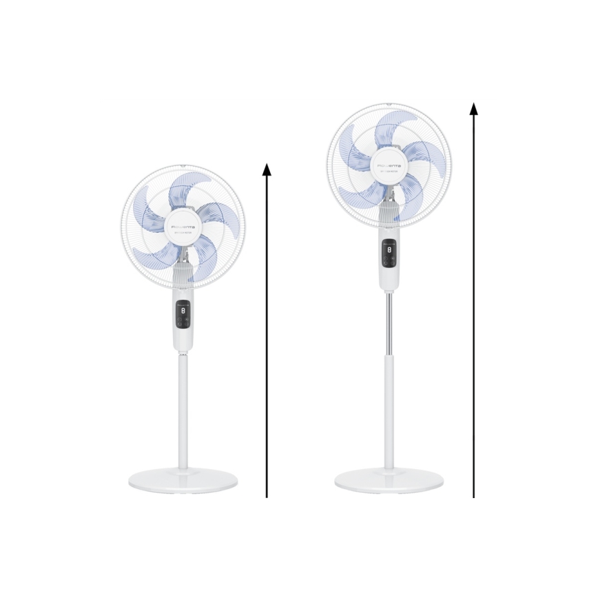 Rowenta - Stojni ventilator TURBO SILENCE 55W/230V 147 cm beo + daljinsko upravljanje
