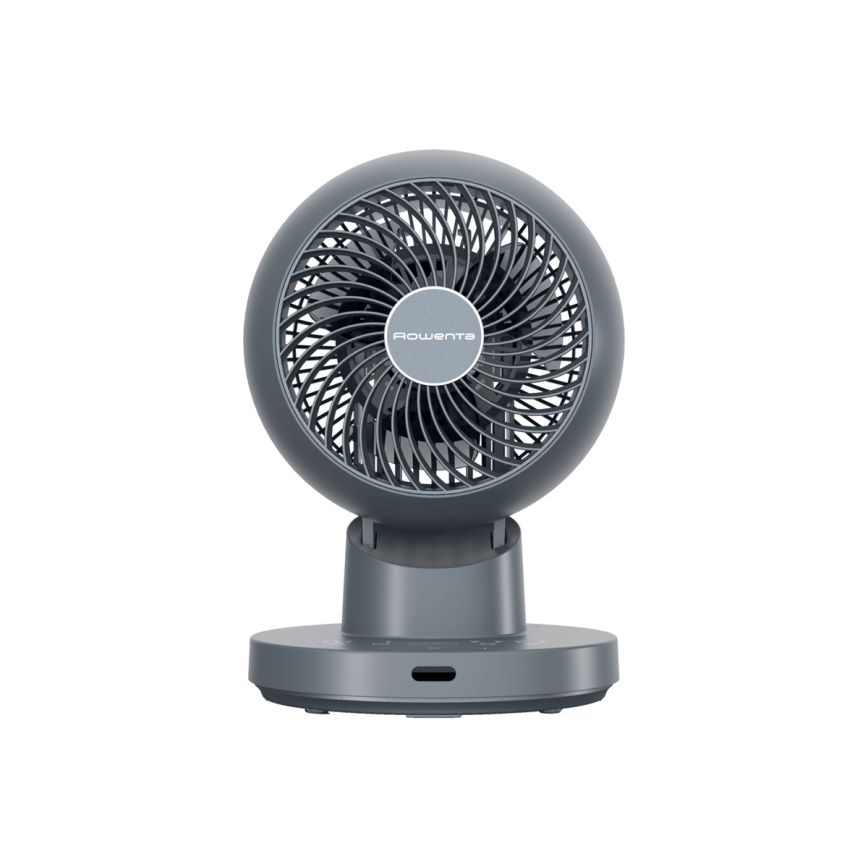 Rowenta - Stoni ventilator TURBO SWIFT COMPACT 230V plave boje + daljinski upravljač