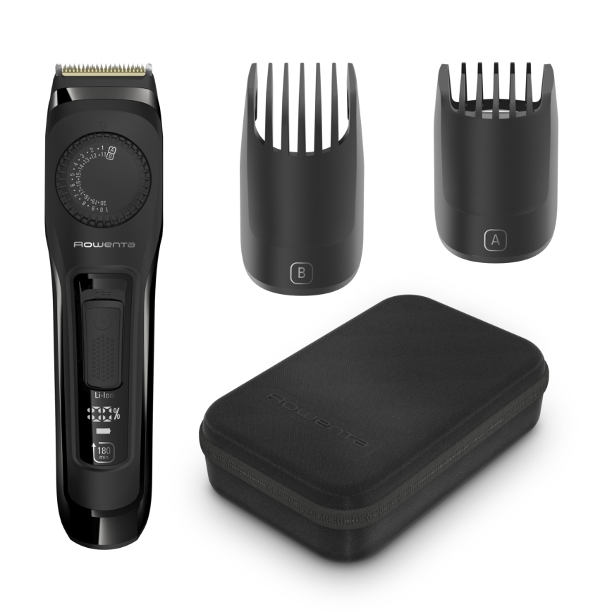 Rowenta - Trimer za bradu VIRTUO BEARD TRIMMER, crni, 1200 mAh