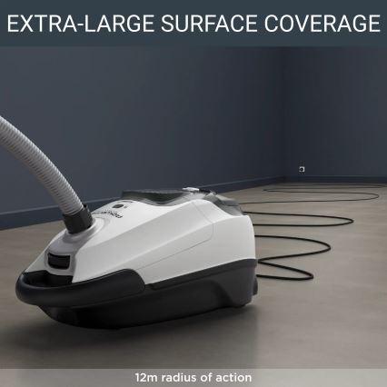 Rowenta - Usisavač sa kesom SILENCE FORCE ALLERGY+ 4,5l 400W/230V crna/bela