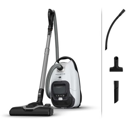 Rowenta - Usisavač sa kesom SILENCE FORCE ALLERGY+ 4,5l 400W/230V crna/bela