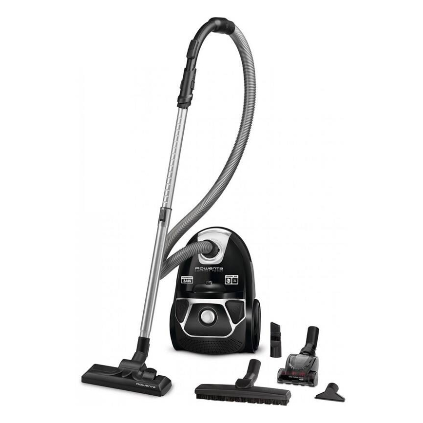 Rowenta - Usisivač sa kesom COMPACT POWER ANIMAL CARE 3 l 750 W/230 V crna