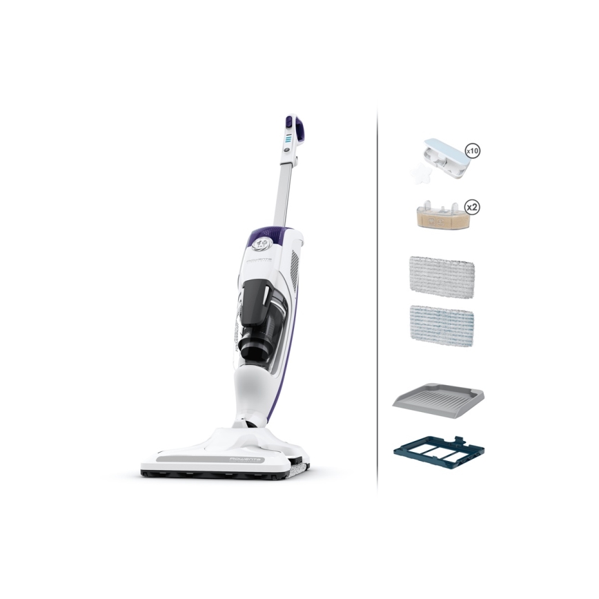 Rowenta - Usisivač sa parnim mopom 2 u 1 CLEAN&STEAM