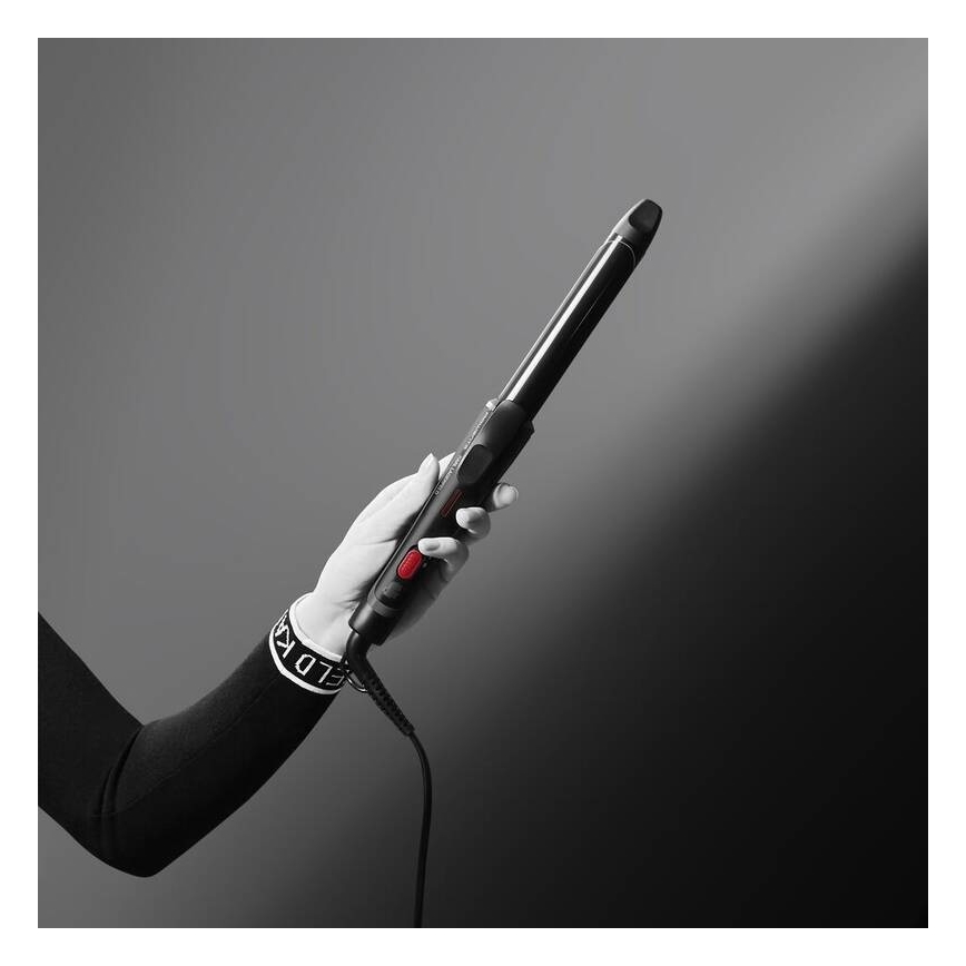 Rowenta - uvijač za kosu KARL LAGERFELD 47W/230V crna