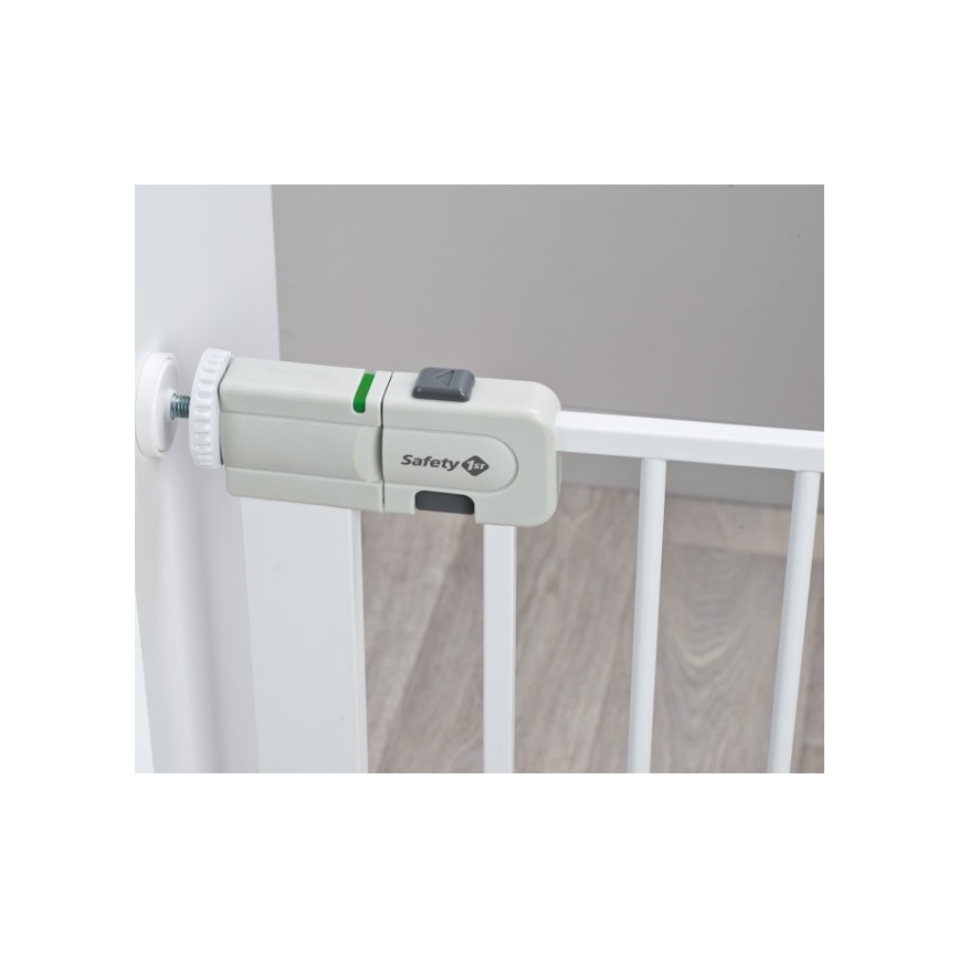 Safety 1st - Sigurnosna ograda EASY CLOSE bela