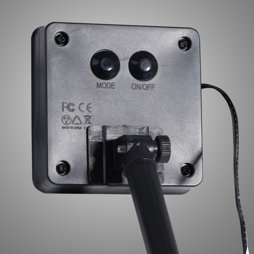 JUST LIGHT. 19971-18 - LED RGB solarna traka TEANIA LED/3,7V 5 m 1200 mAh IP44 crna