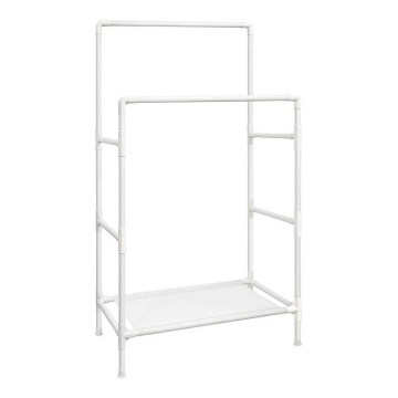 Samostojeći stalak za kapute LINEA, bela