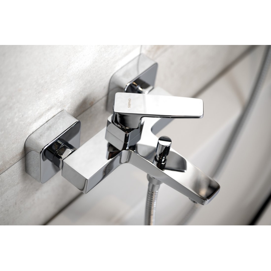 Sapho - Baterija za kadu TURSI sjajni hrom