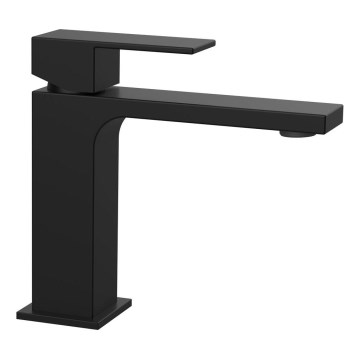 Sapho - Baterija za umivaonik CUBEMIX 15,3 cm mat crna