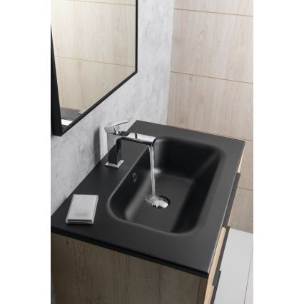 Sapho - Baterija za umivaonik CUBEMIX 15,3 cm sjajni hrom