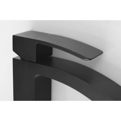 Sapho - Baterija za umivaonik GINKO 15,6 cm mat crna