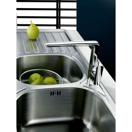 Sapho - Baterija za umivaonik MIXONA 22,4 cm, sjajni hrom