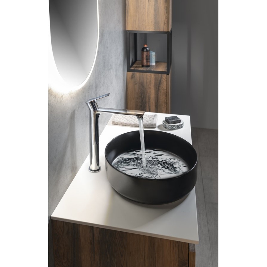 Sapho - Baterija za umivaonik PAX 31,5 cm sjajni hrom