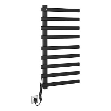 Sapho - Električni sušač peškira ELCOR 128W 92x48 cm mat crna