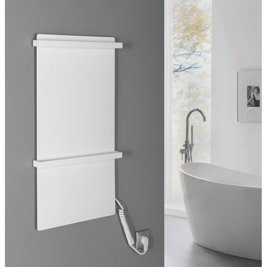 Sapho - Električni sušač peškira ELMIS 120W 80x40 cm mat bela