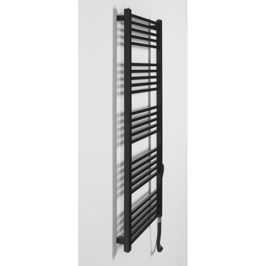 Sapho - Električni sušač peškira METRO-E 500W 134x50 cm mat crne boje