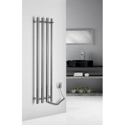 Sapho - Električni sušač peškira PAPINADO 85W 120x26 cm sjajni hrom desna