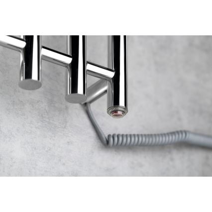 Sapho - Električni sušač peškira PAPINADO 85W/230V 120 cm polirani hrom desni