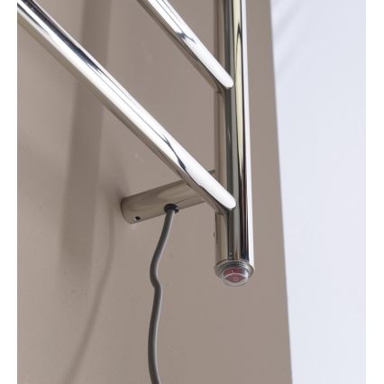 Sapho - Električni sušač peškira REDONDO 130W 116x63 cm sjajni hrom