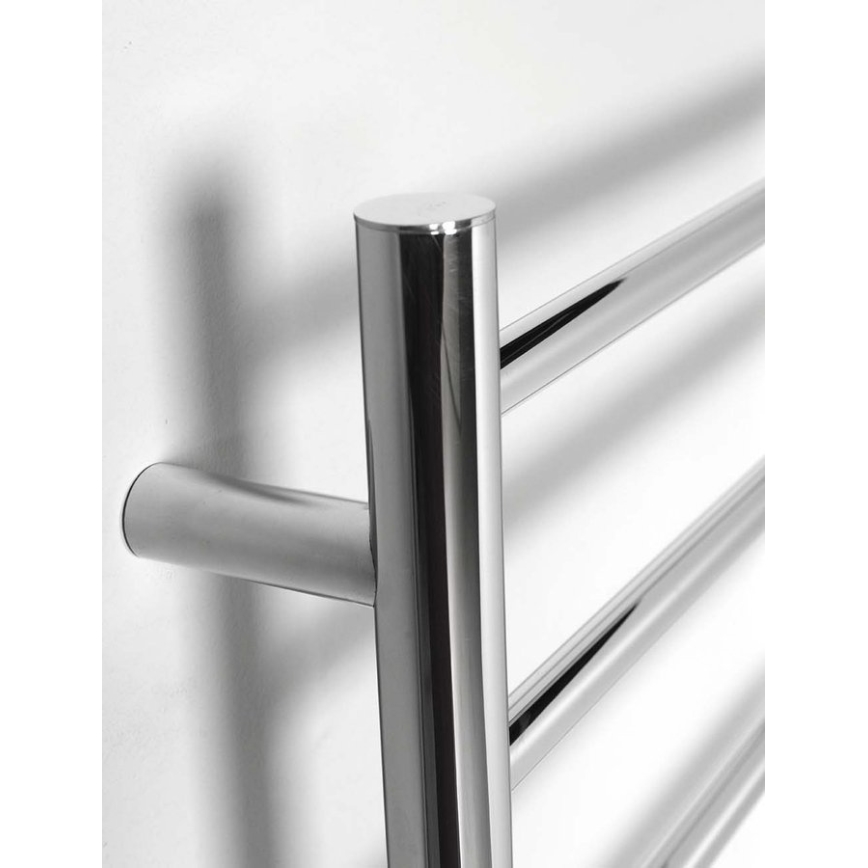 Sapho - Električni sušač peškira REDONDO 130W 116x63 cm sjajni hrom