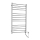 Sapho - Električni sušač peškira REDONDO 130W/230V 63x116 cm sjajni hrom