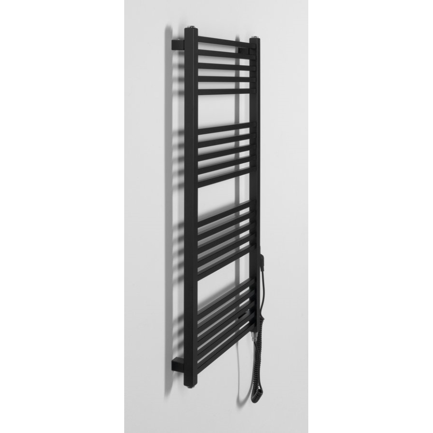 Sapho - Električni sušač za peškire METRO-E 400W 106x50 cm mat crna