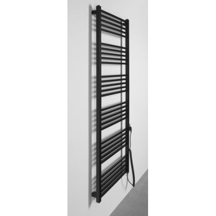 Sapho - Električni sušač za peškire METRO-E 800W 162x60 cm mat crna