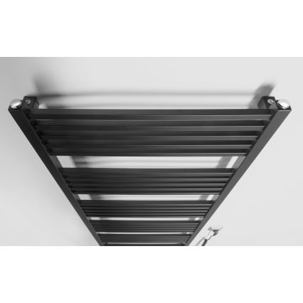Sapho - Električni sušač za peškire METRO-E 800W 162x60 cm mat crna
