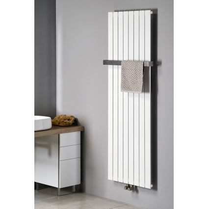 Sapho - Kupaonski radijator COLONNA 910W/230V 45x180 cm bela