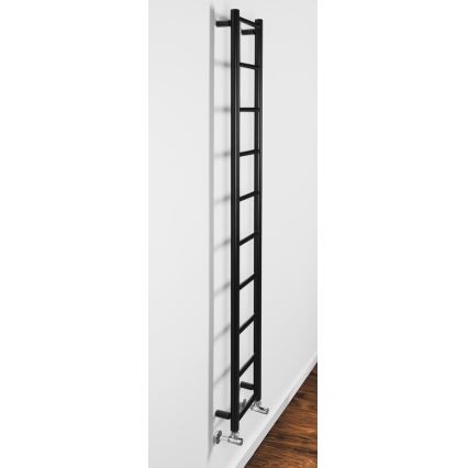 Sapho - Kupaonski radijator DINA 168x25 cm, mat crne boje