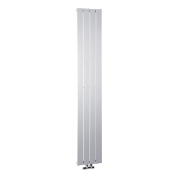 Sapho - Kupatilski radijator COLONNA 180x30 cm srebran