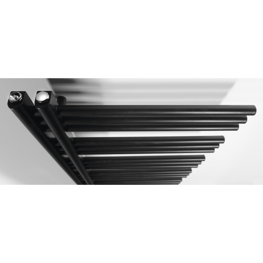 Sapho - Kupatilski radijator DORLION 400W/230V 50x120 cm mat crna