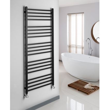 Sapho - Kupatilski radijator METRO 557W 60x151 cm mat crna