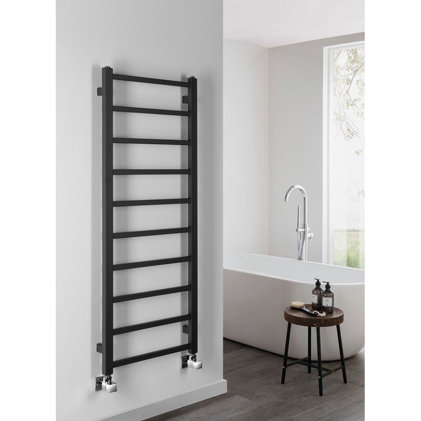 Sapho - Kupatilski radijator METRO DOS 114x40 cm mat crne boje