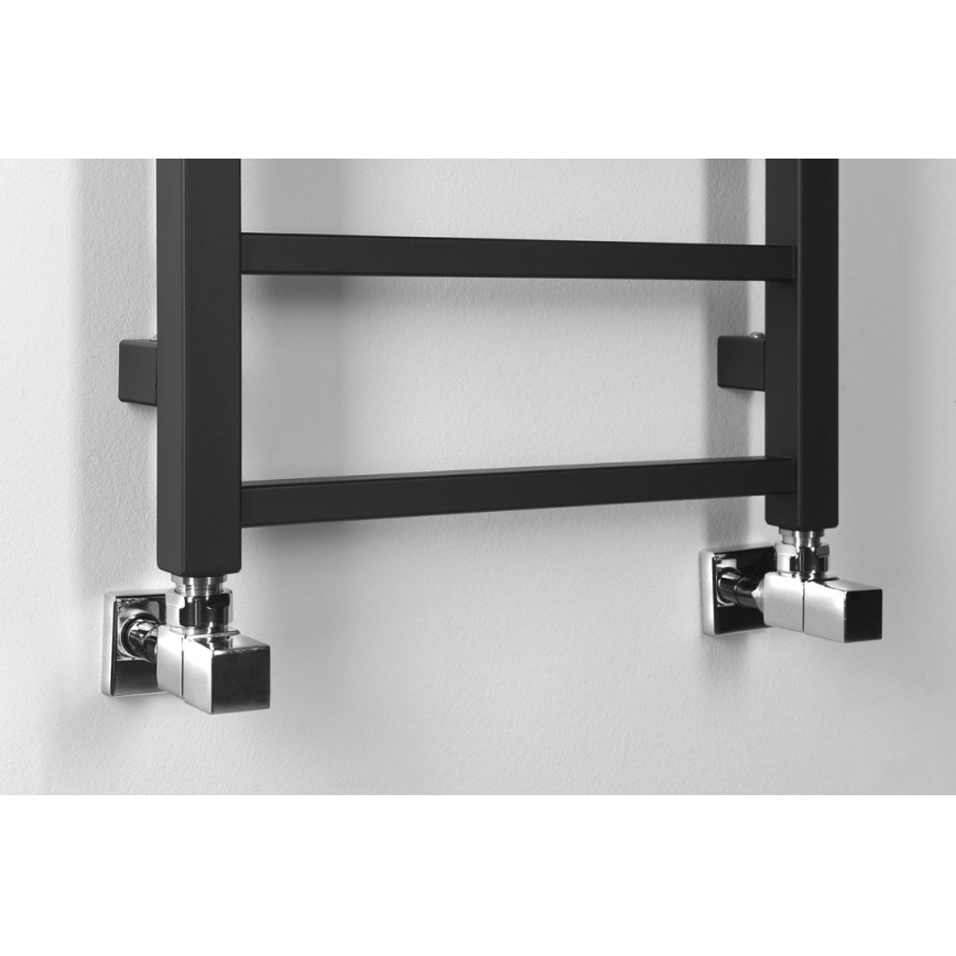 Sapho - Kupatilski radijator METRO DOS 247W/230V 40x114 cm mat crne boje